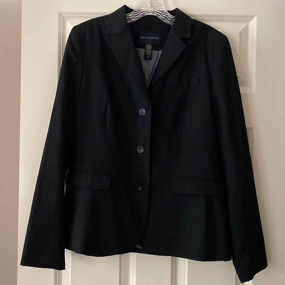 Banana Republic Black Suit Jacket